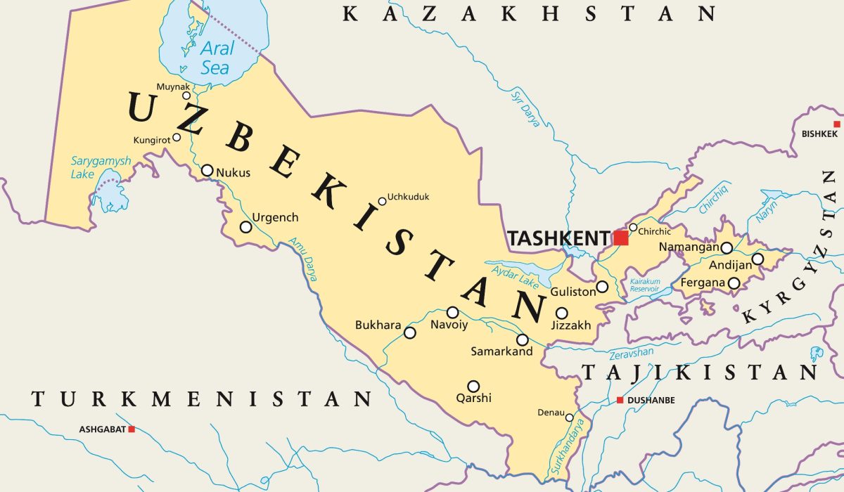 map-of-uzbekistan